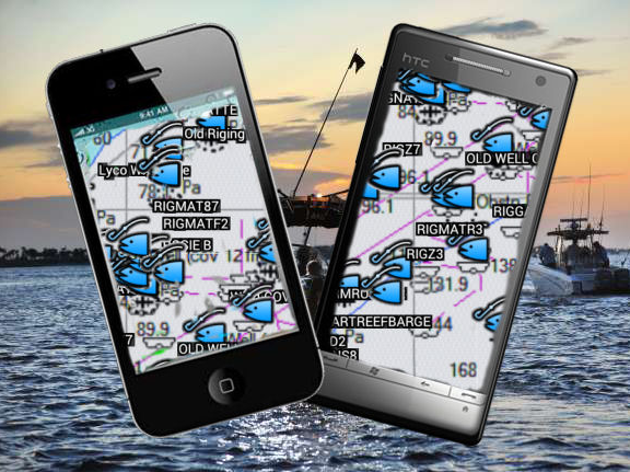 How to use South Carolina Fishing Spots for GPS & Mobile